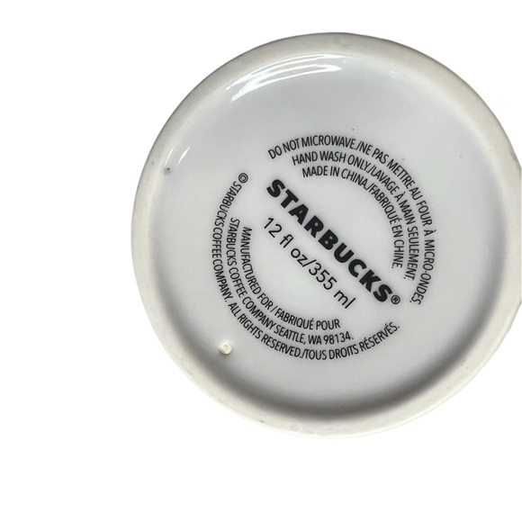 Starbucks Minnesota MN winter scene Ceramic Travel Tumbler‎ 12 OZ - Picture 9 of 12